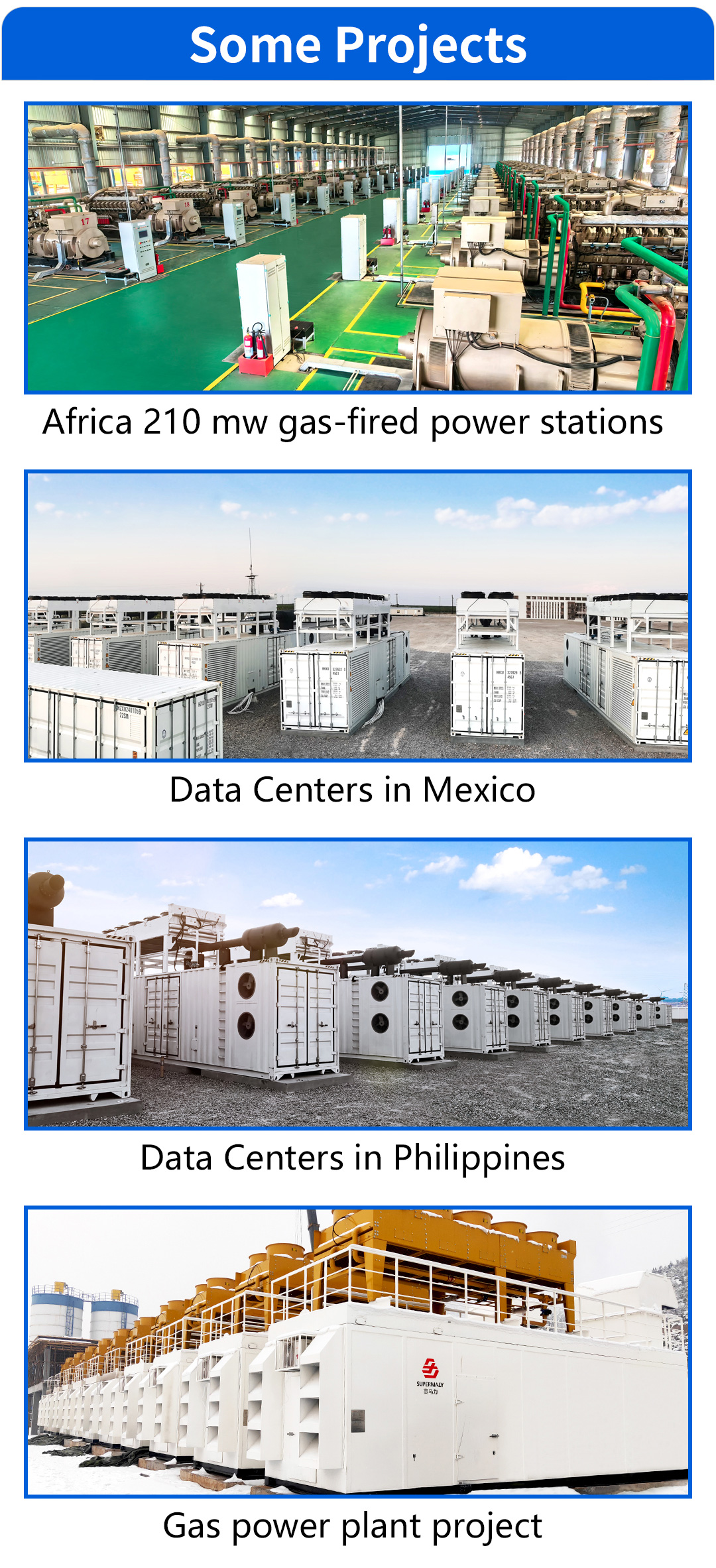 Some projects - Africa, Mexico, Philippines